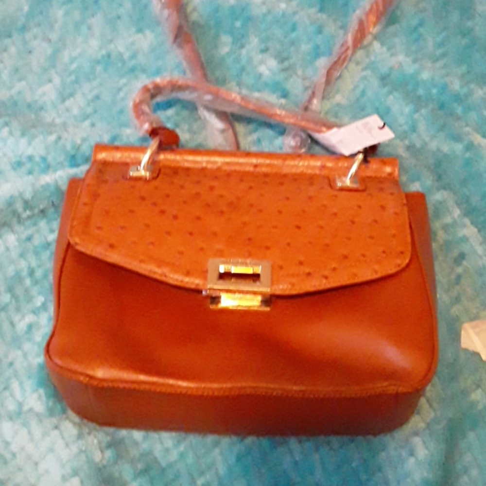 A brown purse
